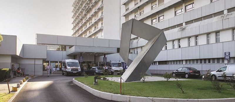 Degradação do bloco operatório do Hospital de Santarém