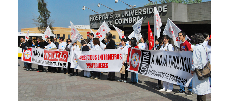 Concentração nos Hospitais da Universidade de Coimbra