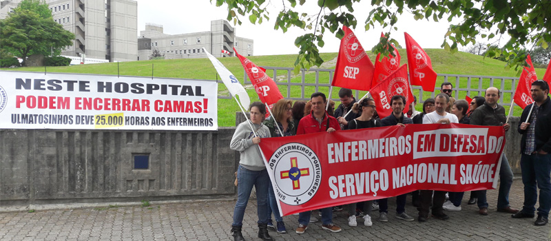 Adesão de 83% na greve da ULS Matosinhos