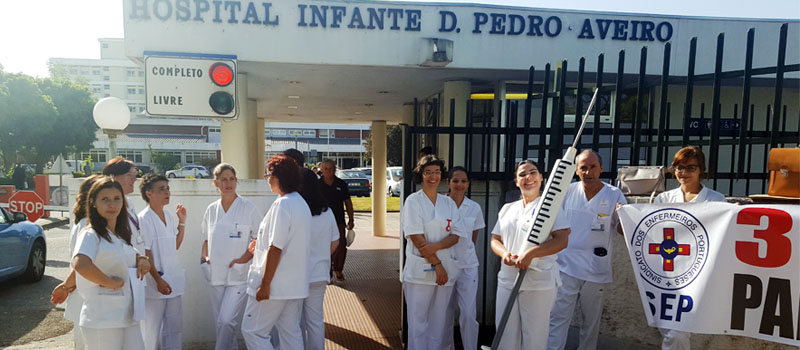 Reunimos com a administração do Hospital de Aveiro