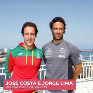 Atletas José Costa e Jorge Lima | Apoio aos enfermeiros