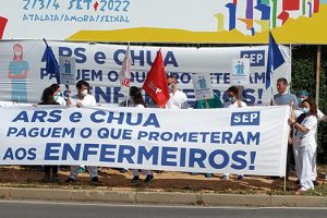 Enfermeiros do Algarve em greve a 5 de maio